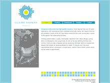 Tablet Screenshot of clairenayman.com